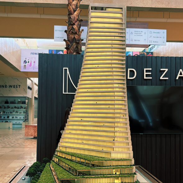 MAQUETA PROYECTO ANDEZA, PUEBLA MÉXICO GRUPO JV