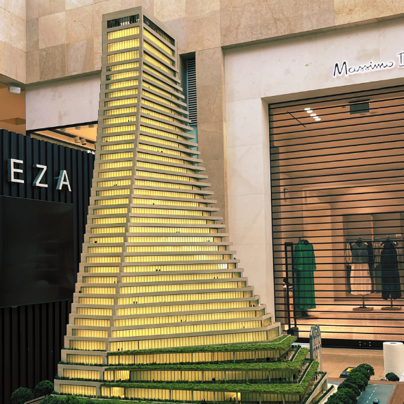 MAQUETA PROYECTO ANDEZA, PUEBLA MÉXICO GRUPO JV