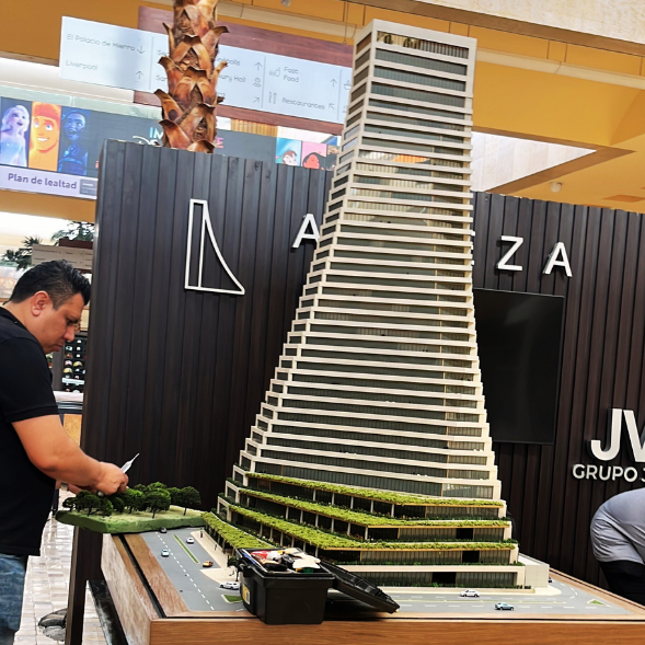 MAQUETA PROYECTO ANDEZA, PUEBLA MÉXICO GRUPO JV