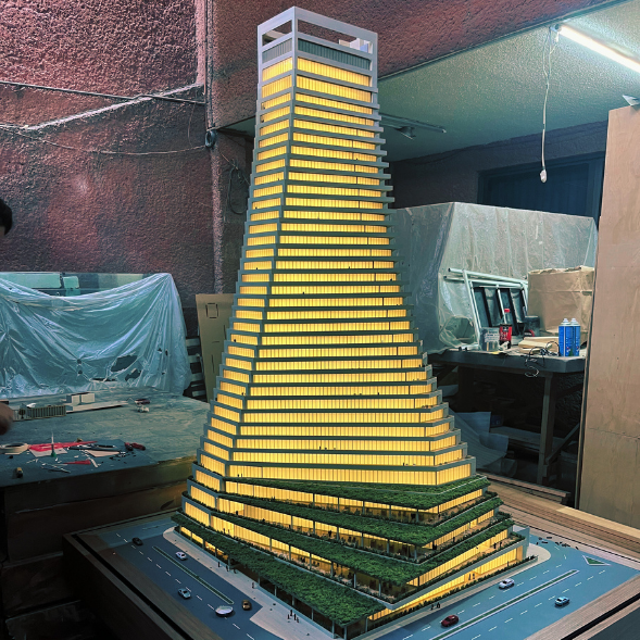 MAQUETA PROYECTO ANDEZA, PUEBLA MÉXICO GRUPO JV